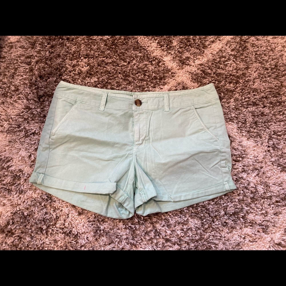 American eagle twill midi shorts NWOT